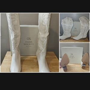 High calve cowboy boots